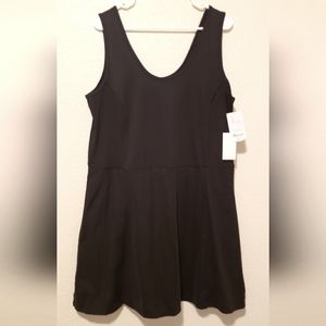 NWT Xersion Black Tennis Style Dress, size XXL